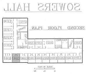 Sowers 2nd floor plan